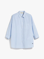 Carregar imagem no visualizador da galeria, light blue loose shirt
