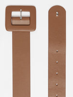 Carregar imagem no visualizador da galeria, tobacco nappa leather belt
