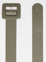 Load image into Gallery viewer, kaki nappa leather belt
