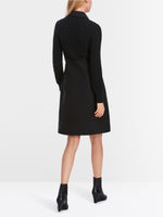 Carregar imagem no visualizador da galeria, black virgin wool dress
