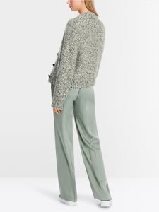 fronzen sage oversized cardigan