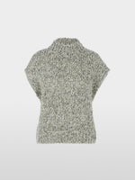 Load image into Gallery viewer, frozen sage sleeveless sweater
