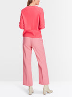 Carregar imagem no visualizador da galeria, relaxed fit pink sweater
