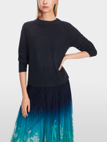 Load image into Gallery viewer, midnight blue knit sweater
