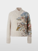 Carregar imagem no visualizador da galeria, smoke print knit sweater
