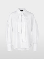 Carregar imagem no visualizador da galeria, white oversized flap blouse
