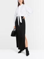 Carregar imagem no visualizador da galeria, white oversized flap blouse
