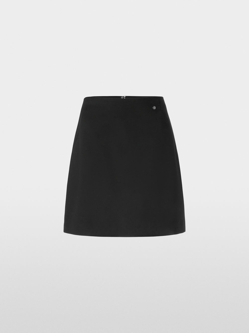 black mini skirt with cashmere