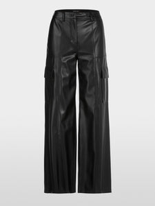 black leather trousers