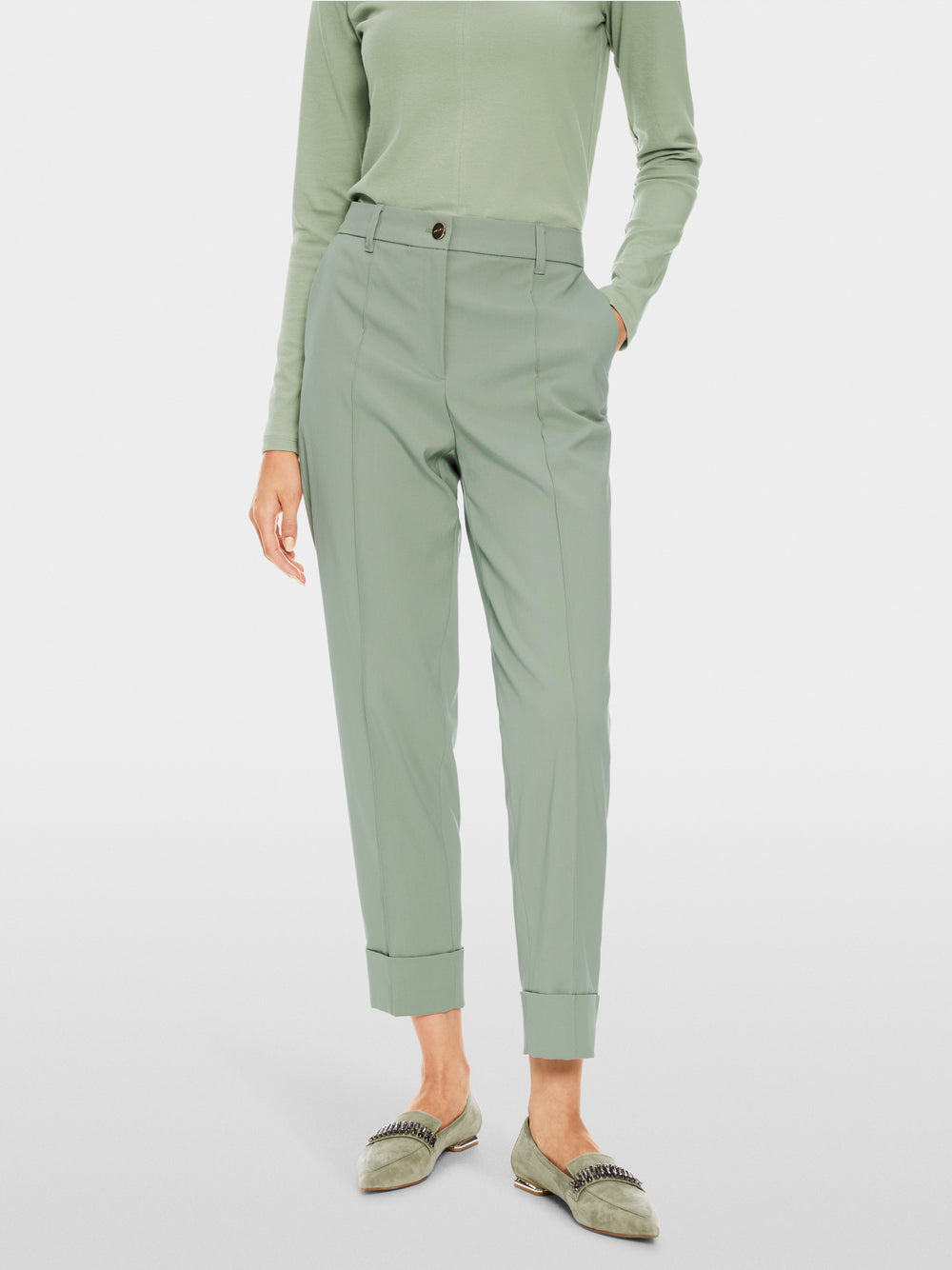 frozen sage FORDON trousers