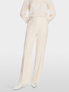 off-white wide trousers