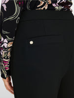 Load image into Gallery viewer, black feminine fit trousers
