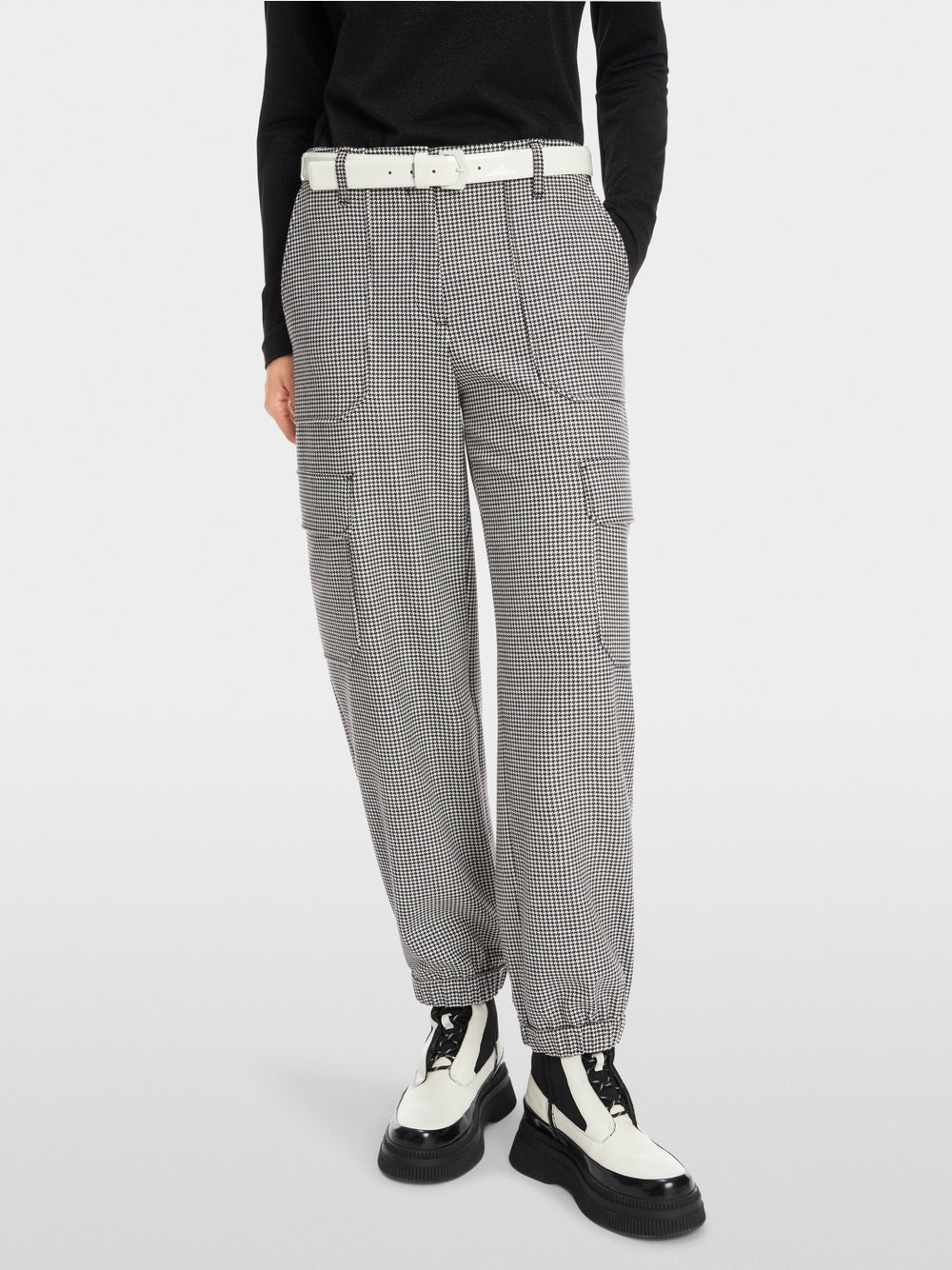 deep grape flight trousers