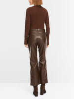 Carregar imagem no visualizador da galeria, deep wood leather trouser
