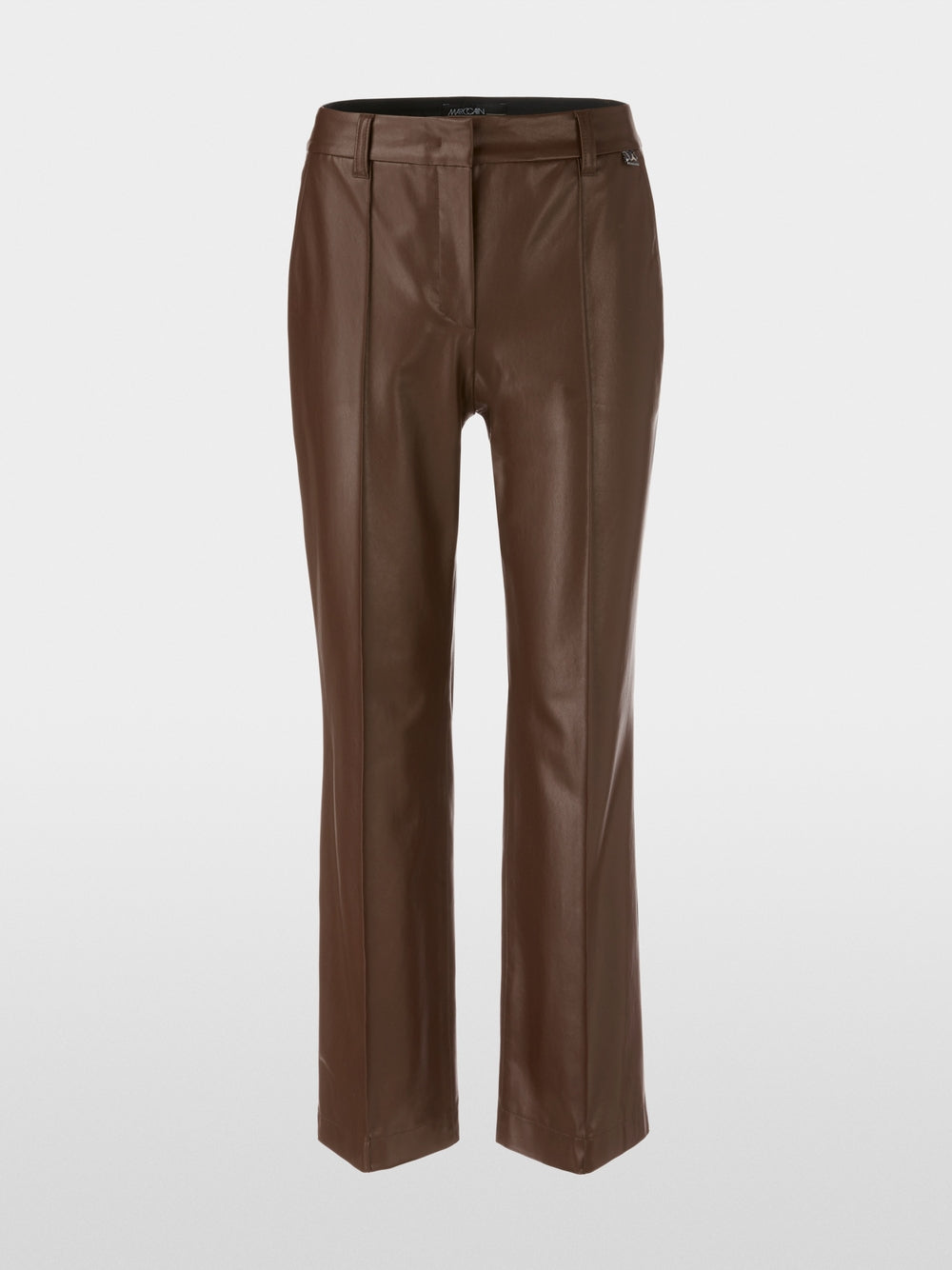 deep wood leather trouser