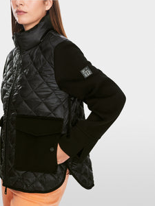 black outdoor jacket