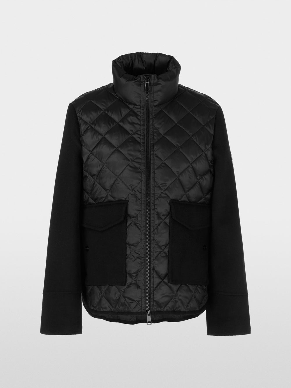 black outdoor jacket