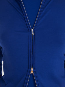 deep royal blue plain jacket