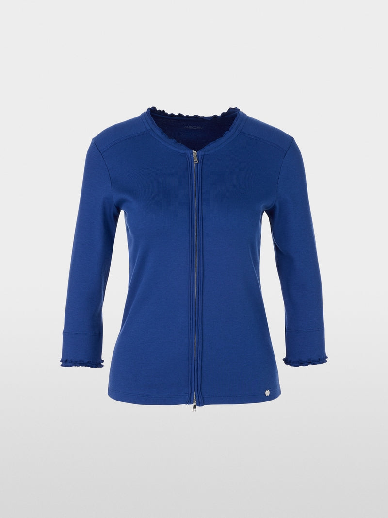 deep royal blue plain jacket