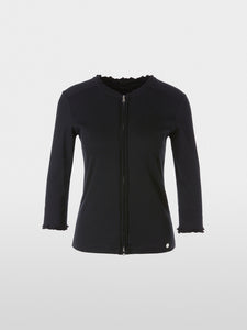 midnight blue plain jacket