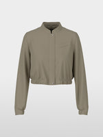 Load image into Gallery viewer, sage powder blouson jacket
