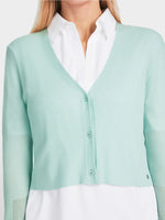 Load image into Gallery viewer, breath unicolor V-neck cardigan
