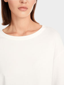 relaxed off-white T-shirt