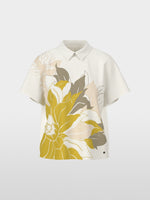 Load image into Gallery viewer, silk blouse with floral pattern
