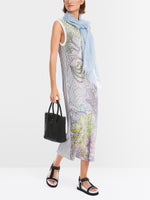 Load image into Gallery viewer, lavender macaron pleated dress
