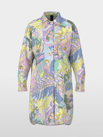 Load image into Gallery viewer, lavender macaron printed dress
