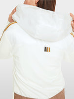 Carregar imagem no visualizador da galeria, off-white cardigan with hood
