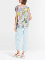 Load image into Gallery viewer, lavender macaron sushi slip blouse
