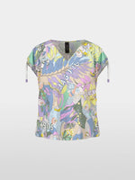 Load image into Gallery viewer, lavender macaron sushi slip blouse
