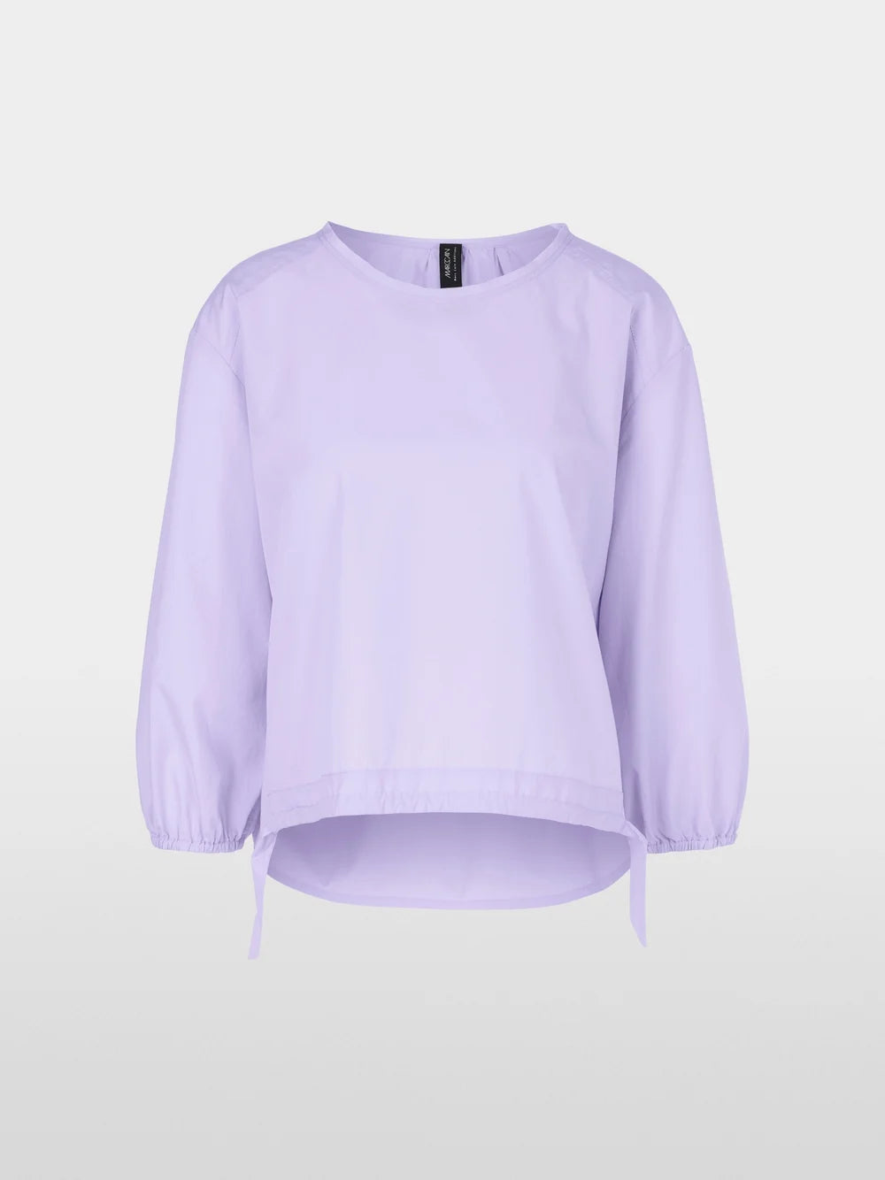 lavender macaron casual cotton blouse