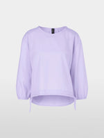 Load image into Gallery viewer, lavender macaron casual cotton blouse
