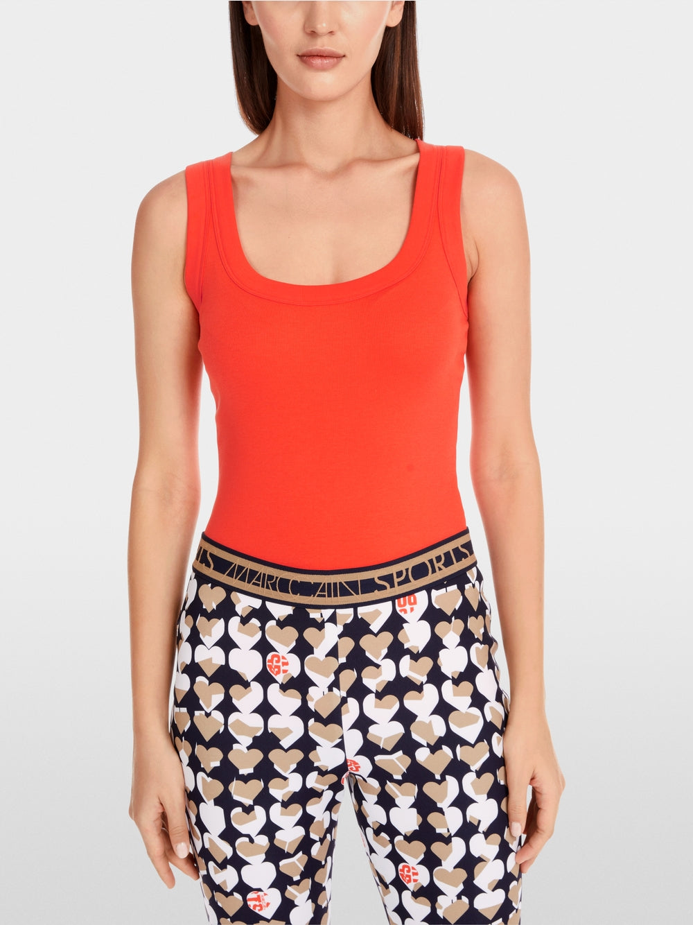 campari sleeveless top