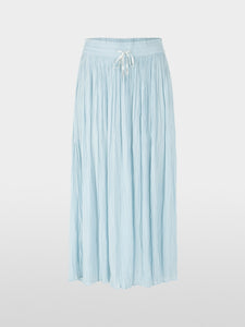 soft sky blue pleated skirt