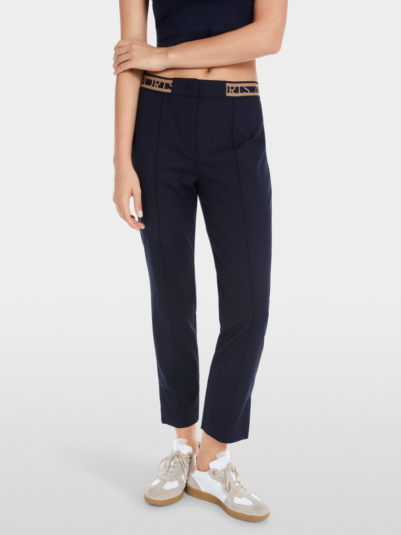 navy SYDNEY trousers