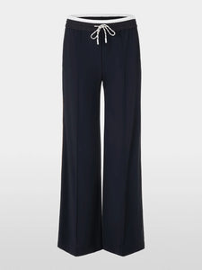 navy pull-on trousers