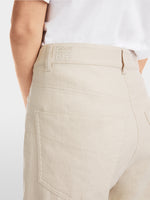 Carregar imagem no visualizador da galeria, soft stone FAID linen blend trousers
