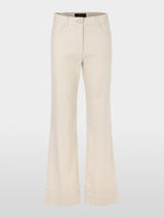 Load image into Gallery viewer, soft stone FAID linen blend trousers
