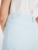 Load image into Gallery viewer, soft sky blue FAID linen blend trousers
