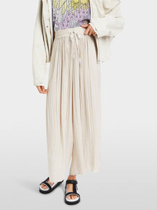 soft stone WOLIN pleated trousers