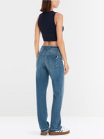 Load image into Gallery viewer, indigo blue FENDOU jeans
