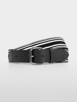 Load image into Gallery viewer, black &amp; white hip belt
