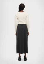 Carregar imagem no visualizador da galeria, dark grey skirt cluny
