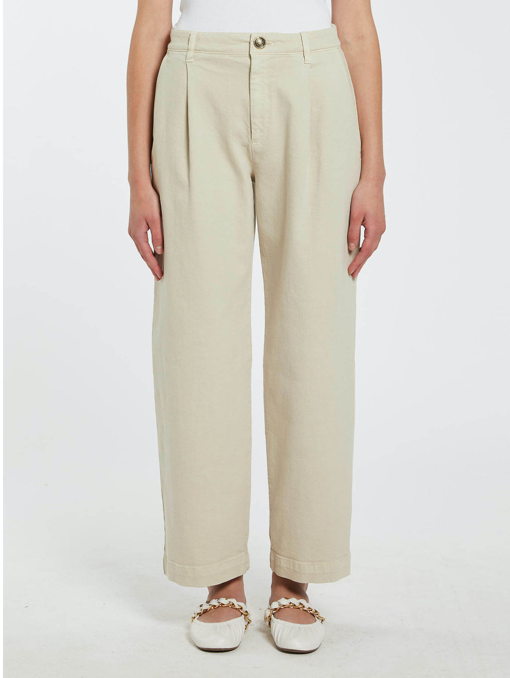 sand stretch trousers