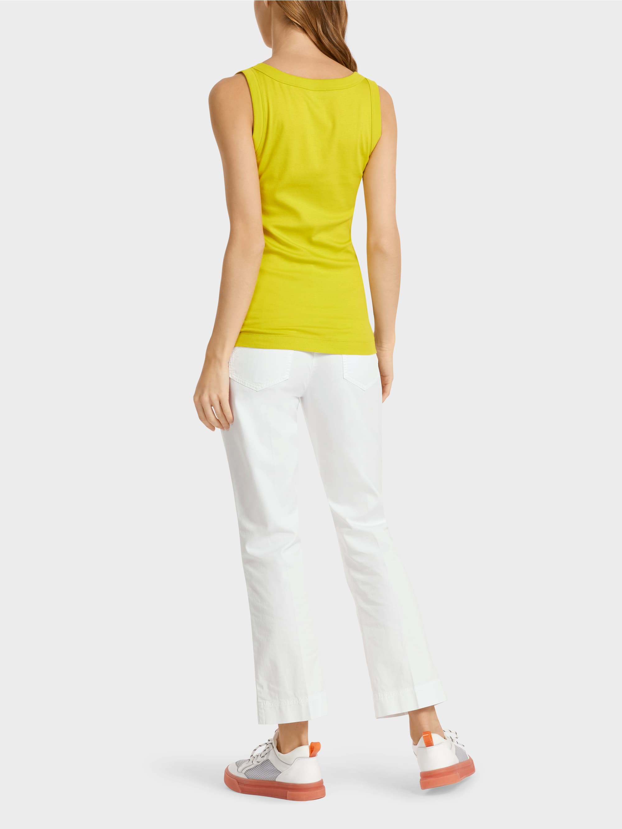 lemon top with wide straps